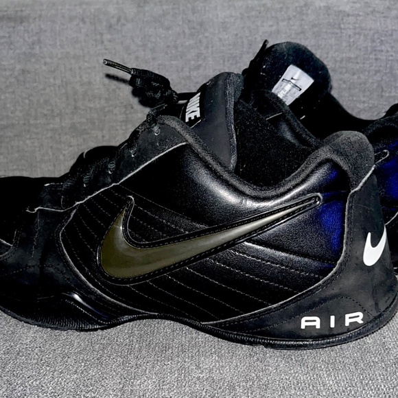 Nike Air Blackout Basketball Sneaker Shoes. Black. Size 10 - Picture 2 of 7